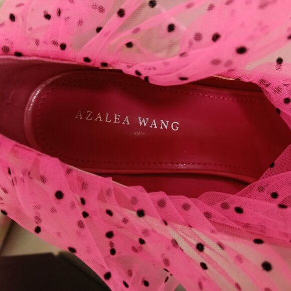 Azalea Wang AKIRA-Discreet Pink- Polka Dot Tulle Skirt - Picture 2 of 16